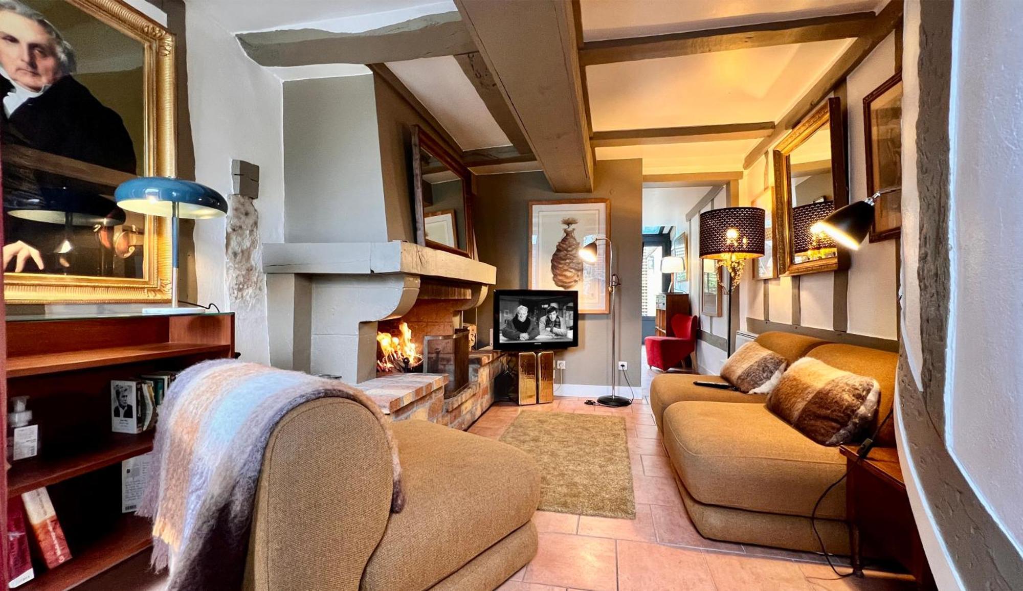 La Maison Blanche Du 10Honfleur Zewnętrze zdjęcie